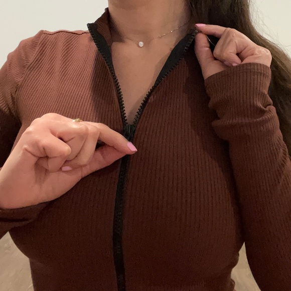 Brooklyn Snatched Mini Dress 🤎 Chestnut! 🤎 FASHION NOVA - Picture 6 of 16